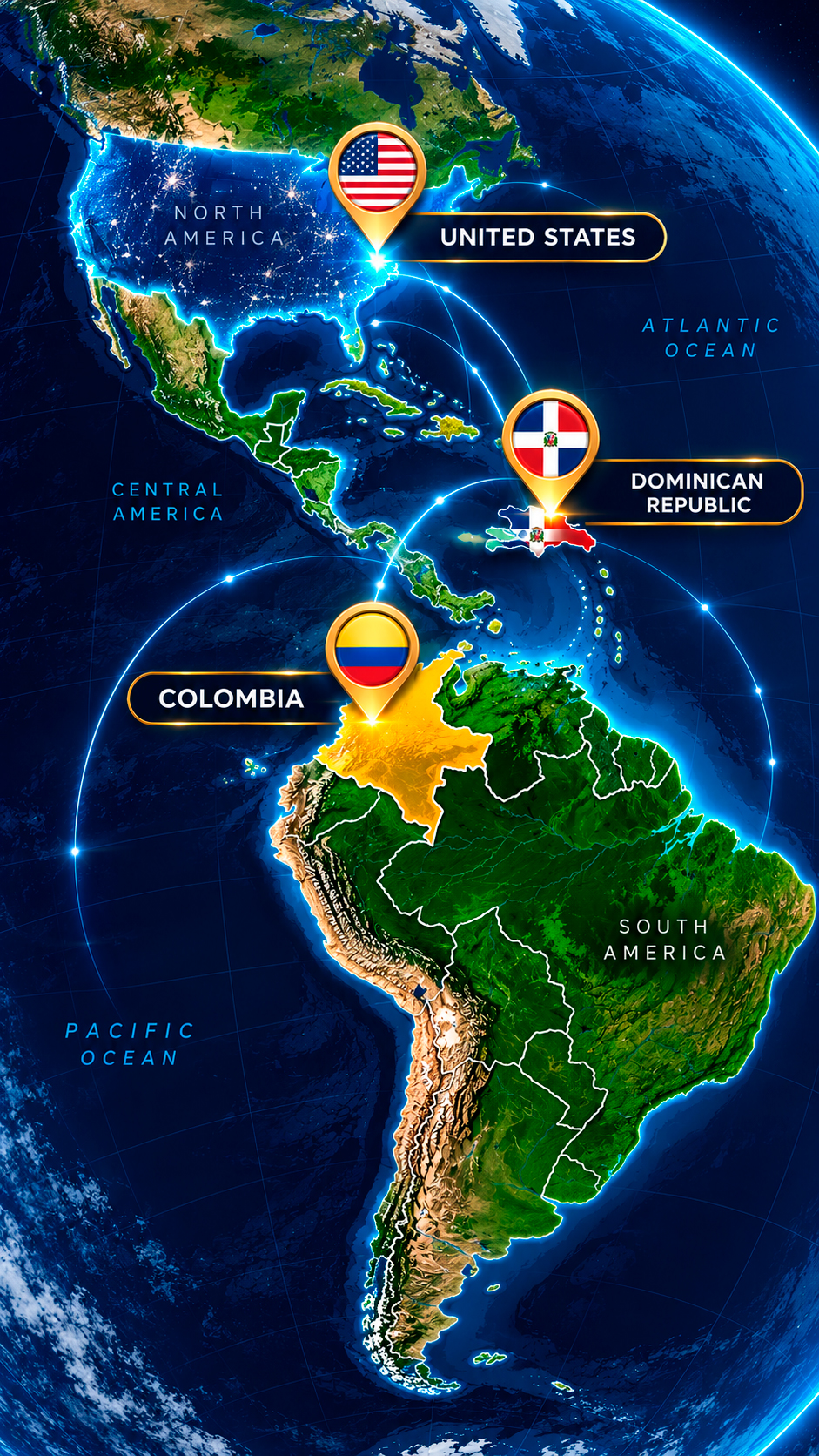 Mapa-tecnológico-de-las-Américas-con-Colombia-y-República-Dominicana